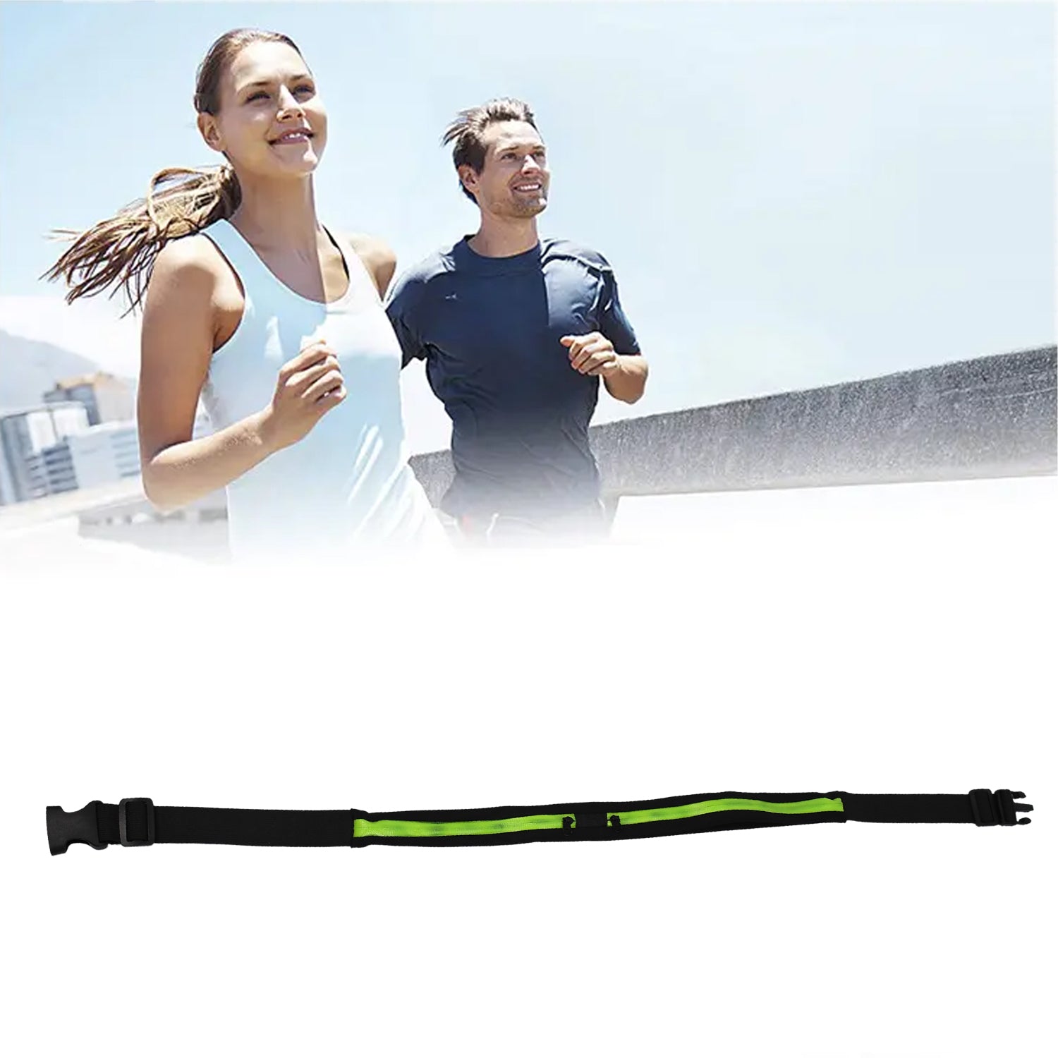 6202  Running Hiking Jogging Walking Reflective Waterproof Waist Bag Compatible Belt Bag 6202  Running Hiking Jogging Walking Reflective Waterproof Waist Bag Compatible Belt Bag